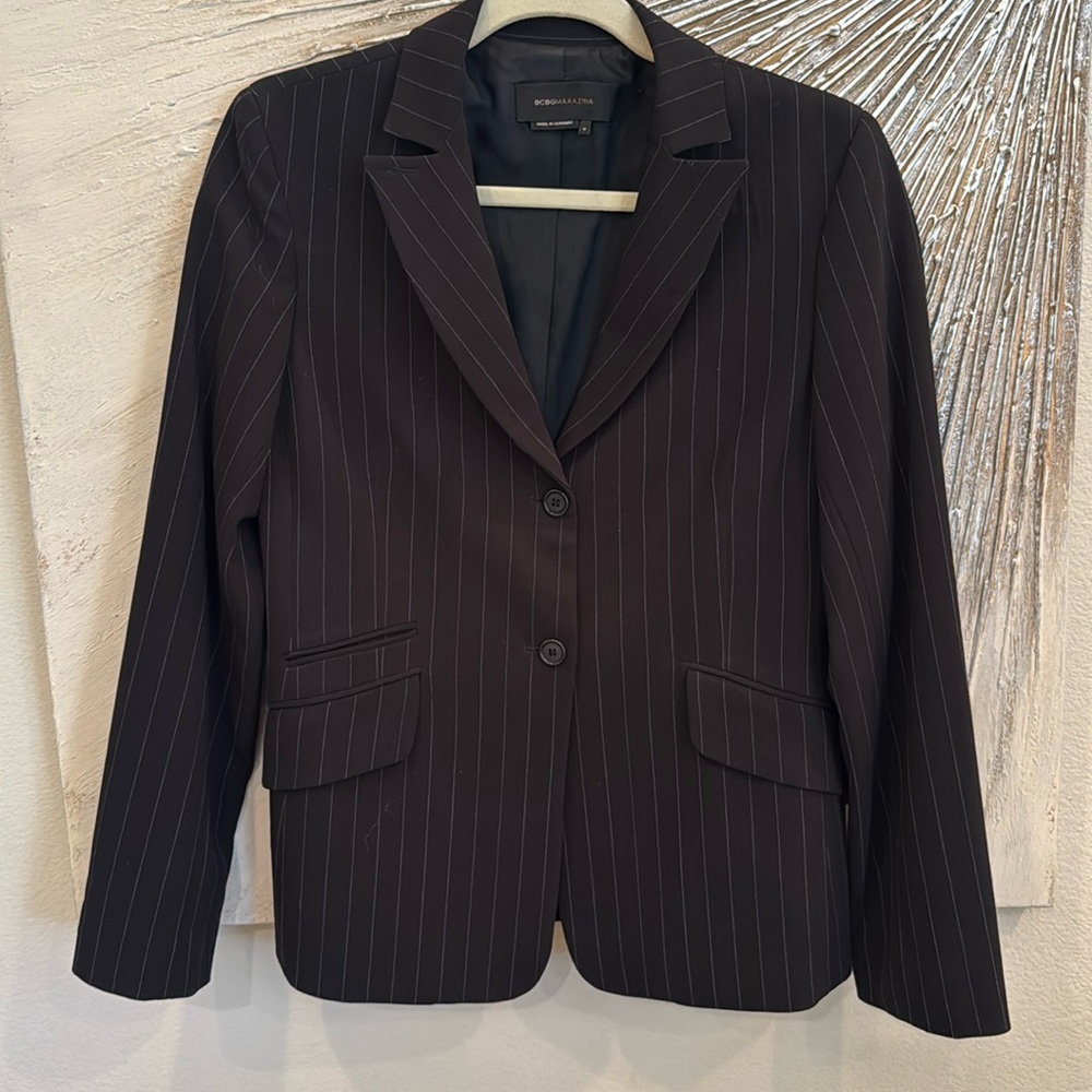 BCBGMAXAZRIA pinstripe Blazer